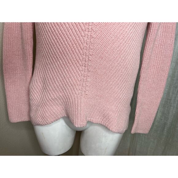 GAP V-Neck Knit Sweater Rose Quartz Size Small - Picture 6 of 15